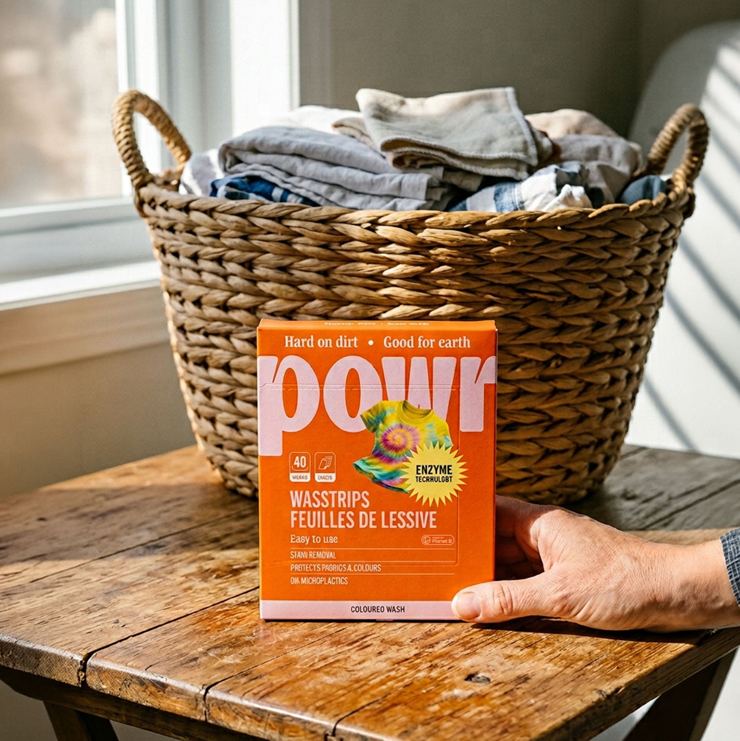 POWR Wasstrips voor gekleurde was